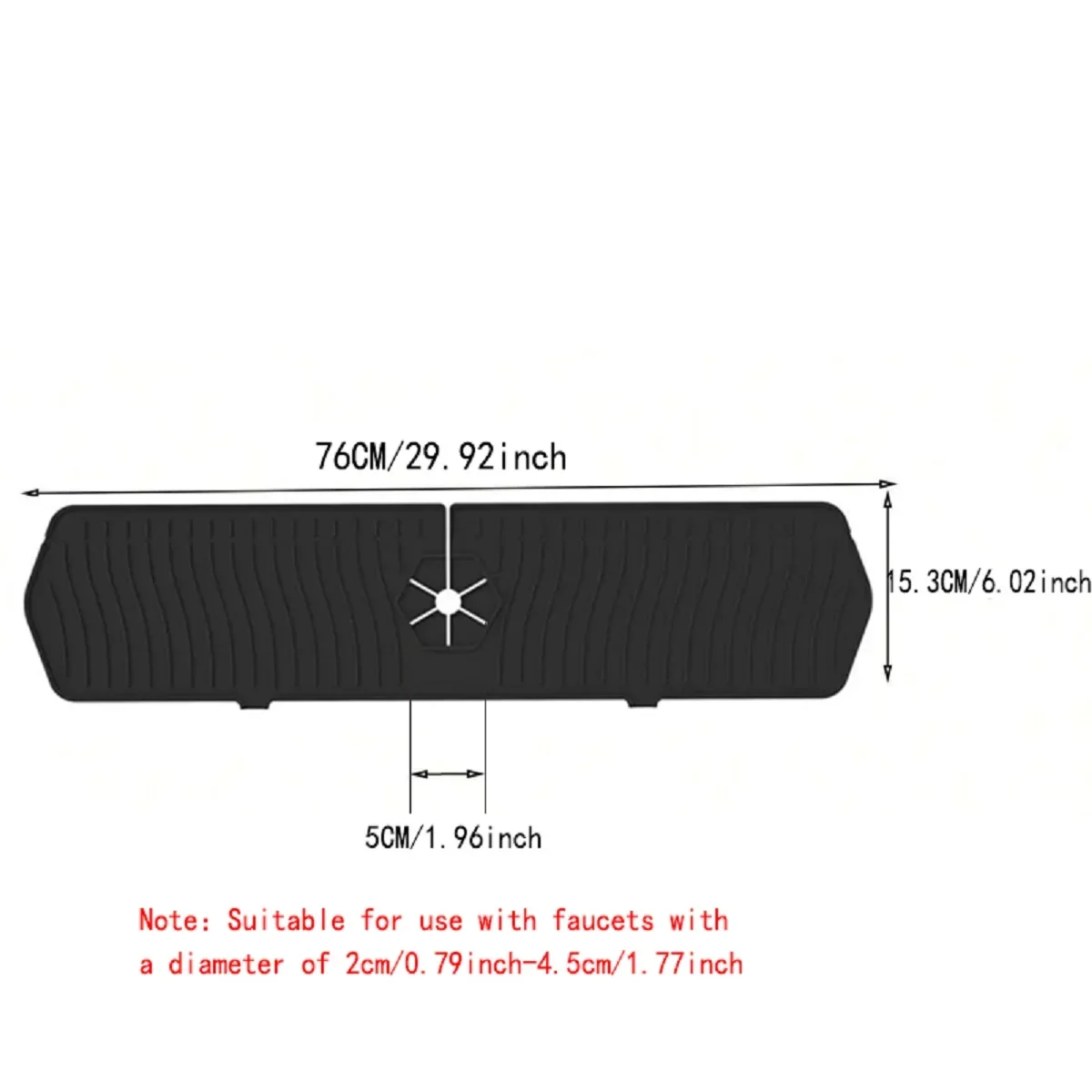 Sink Splash Guard Silicone Mat Countertop Protector - Image 18