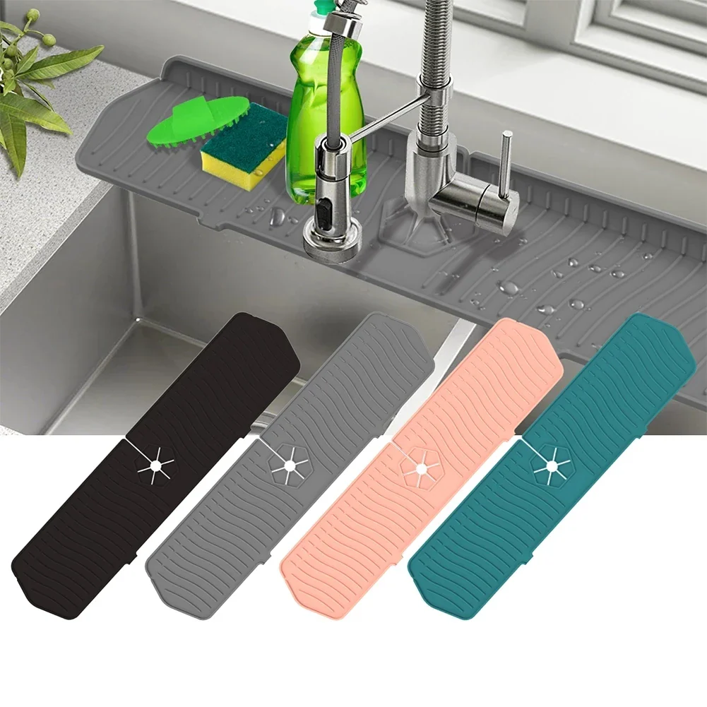 Sink Splash Guard Silicone Mat Countertop Protector - Image 8