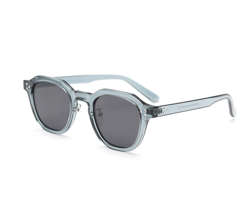 Korean Style Retro Sunglasses for Women TR90 Polygon Polarized UV400 Green Brown 2025 Summer - Image 5