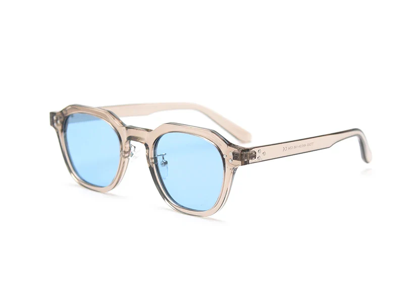 Korean Style Retro Sunglasses for Women TR90 Polygon Polarized UV400 Green Brown 2025 Summer - Image 8