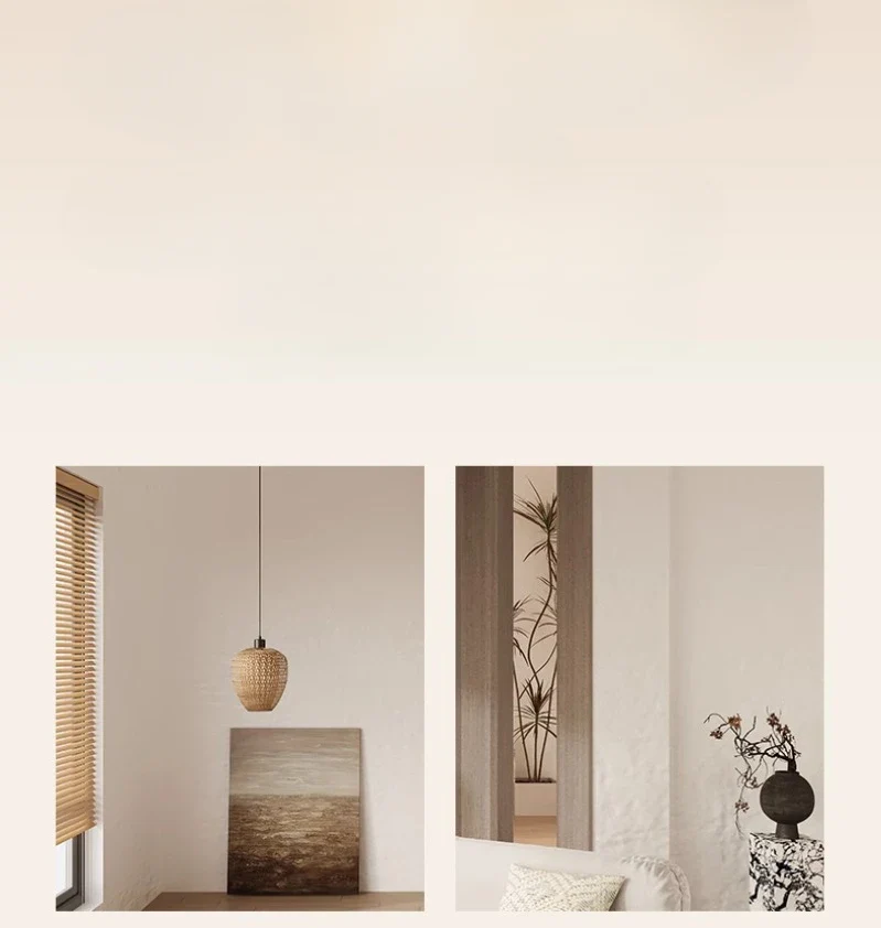 Round Rug Cream Wabi Sabi Luxury Non Slip Waterproof - Image 9