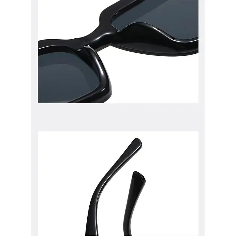 Large Frame Square Sunglasses Women Designer UV400 Travel Eyewear Outdoor Fashion - Image 4