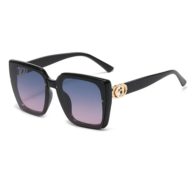 Large Frame Square Sunglasses Women Designer UV400 Travel Eyewear Outdoor Fashion - Image 7