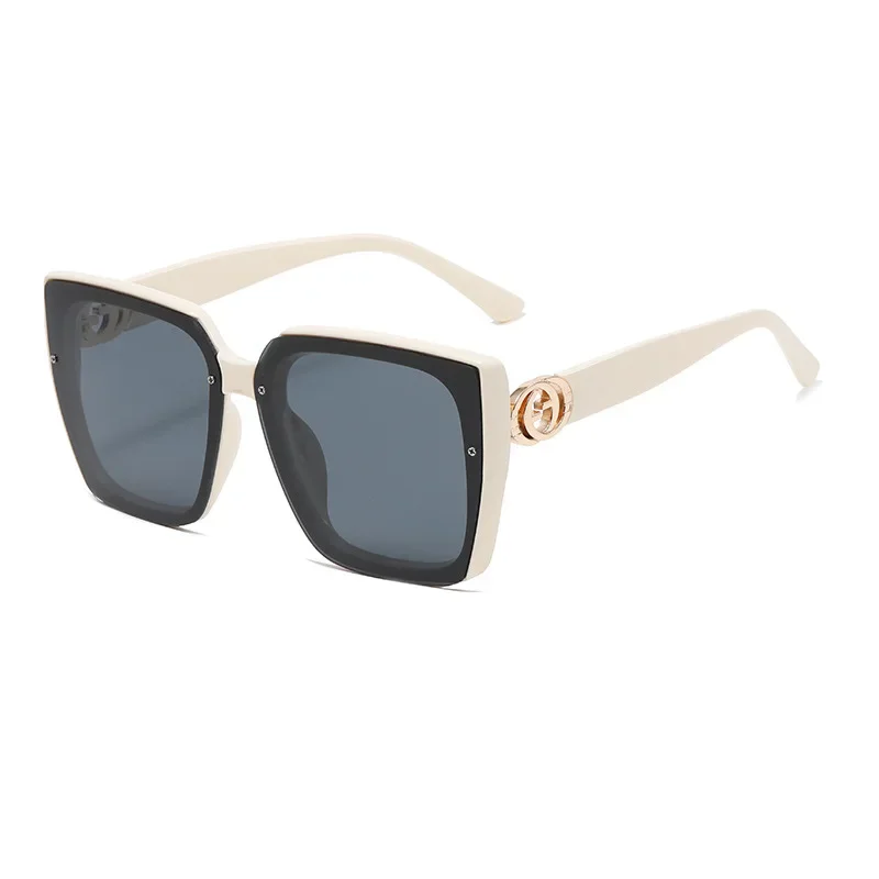 Large Frame Square Sunglasses Women Designer UV400 Travel Eyewear Outdoor Fashion - Image 8