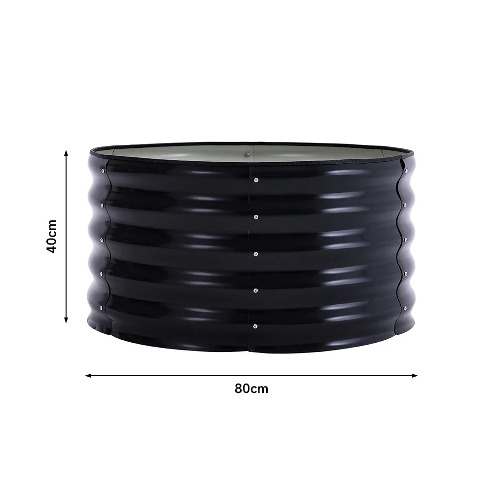 Large Galvanized Metal Raised Garden Bed with Open Bottom Design for Vegetables and Flowers, Durable and Easy to Assemble - Image 17