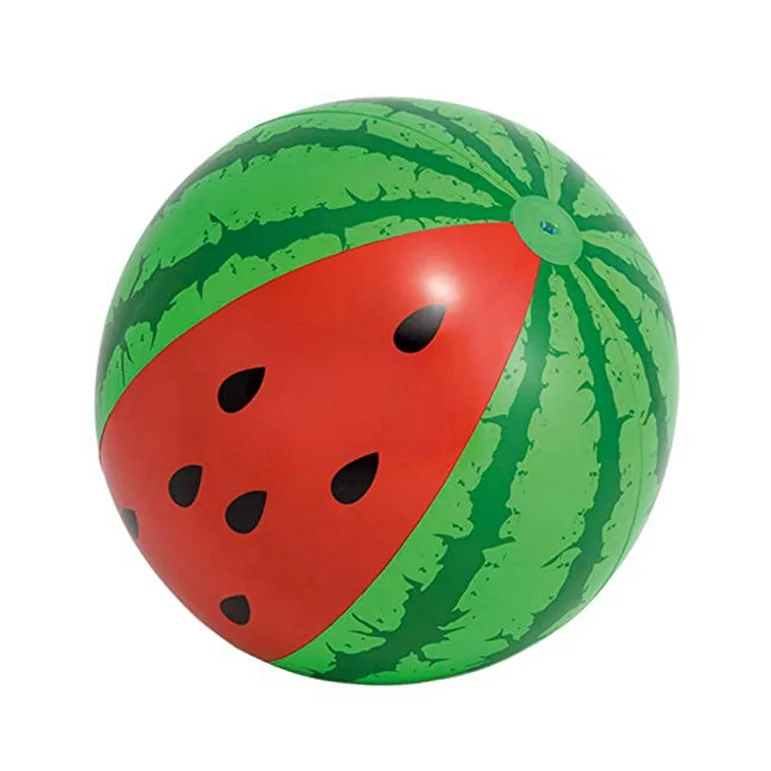 Large Inflatable Watermelon Beach Ball, 90cm PVC Pool Toy for Adults and Kids, Fun Summer Activity - Image 5