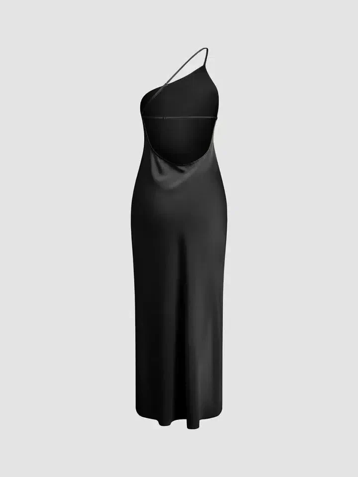 Layered Maxi Dress for Women with Crisscross Straps and Flowing Skirt in Vibrant Yellow for Summer Events - Image 5