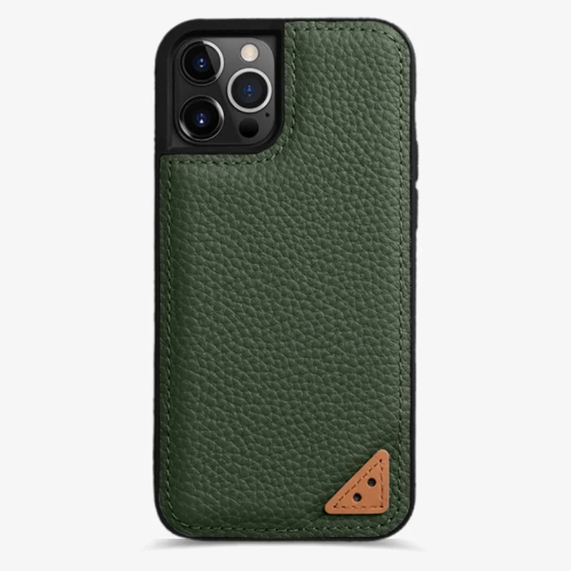 Leather Iphone 13 Case Red Slim Luxury Protective Cover - Image 9