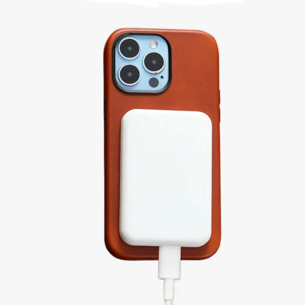 Leather IPhone 15 Case Premium Slim Protective Cover - Image 3