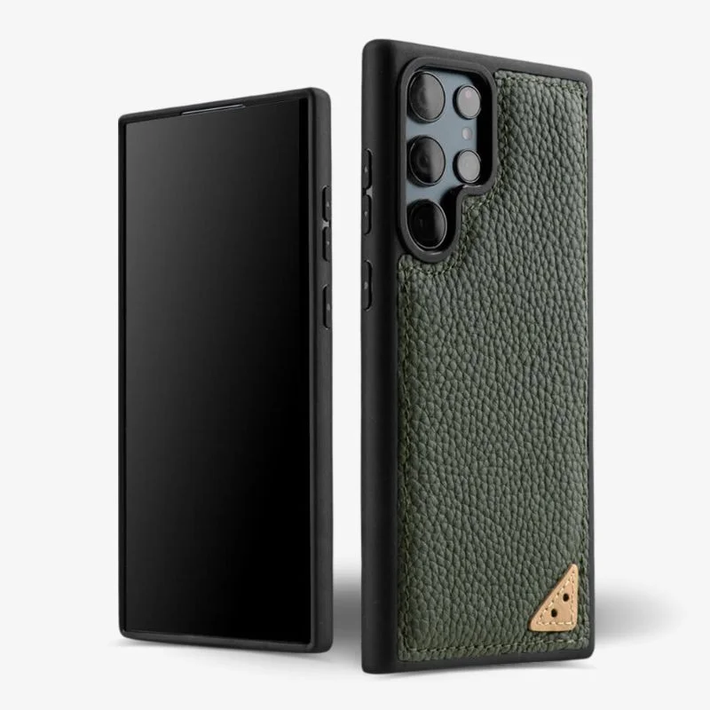 Leather Phone Case S22 Luxury Cover Fall 2025 Protection - Image 3