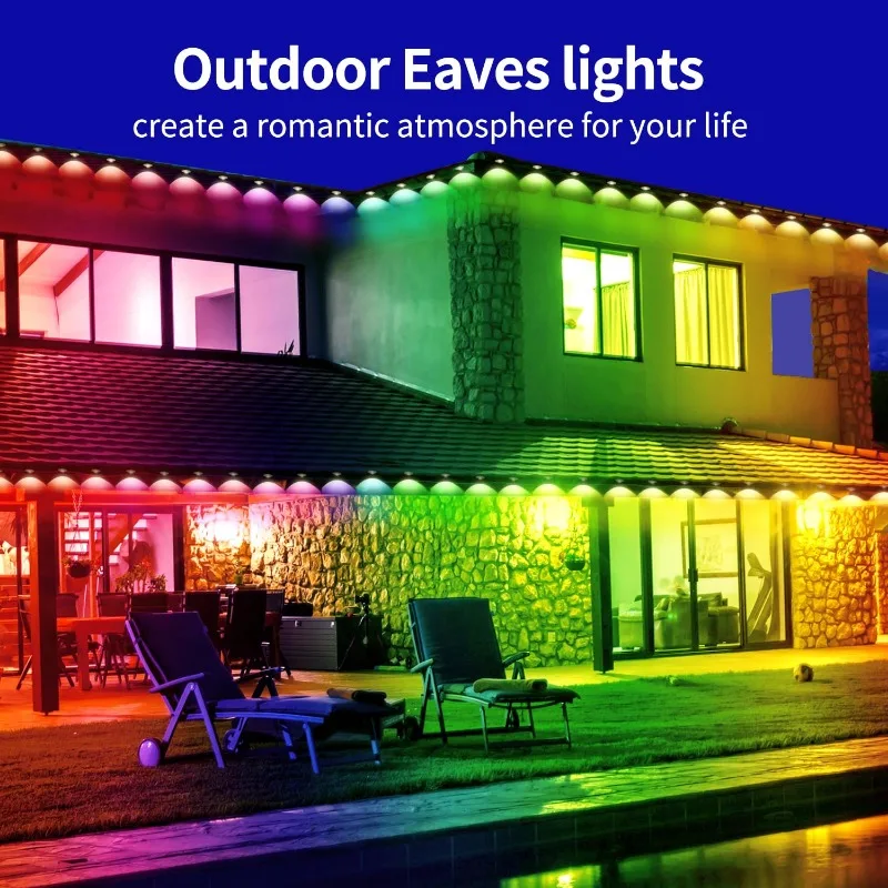 LED Eaves Lights Waterproof Remote Controlled Outdoor - Image 4