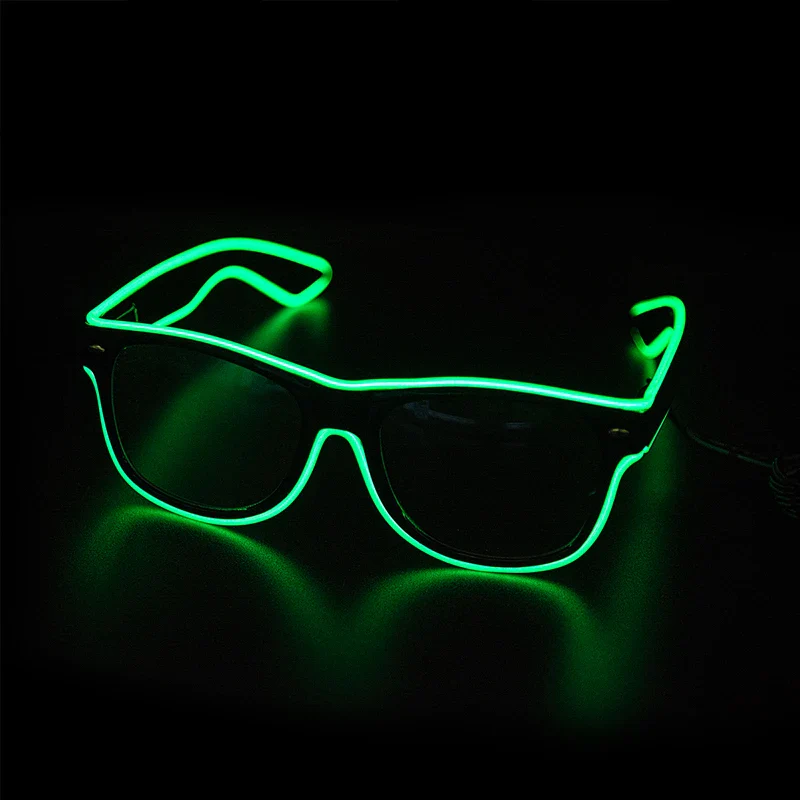 Led Glasses Neon Party Flashing Glasses - Glow Sunglasses for Festivals, Bar, Nightclub, Novelty Gift, Bright Light Supplies - Image 4