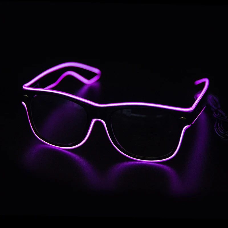 Led Glasses Neon Party Flashing Glasses - Glow Sunglasses for Festivals, Bar, Nightclub, Novelty Gift, Bright Light Supplies - Image 5