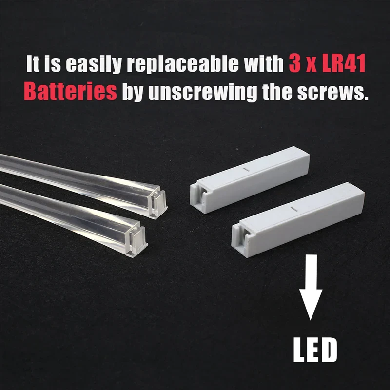 LED Luminous Lightsaber Chopsticks - Light Up Star Wars Party Tableware, Fun Kitchenware for Kids - Image 5