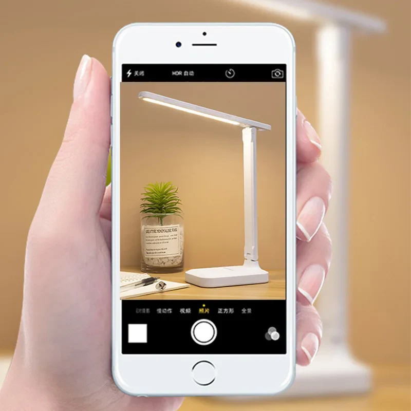 LED Desk Lamp Touch Dimmable Rechargeable Eye Protection - Image 3