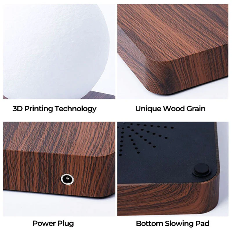 Levitating Moon Lamp Floating Night Light Cozy Home - Image 5