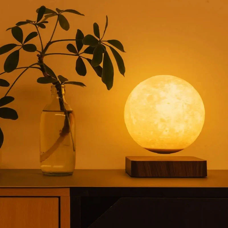 Levitating Moon Lamp Floating Night Light Cozy Home - Image 6