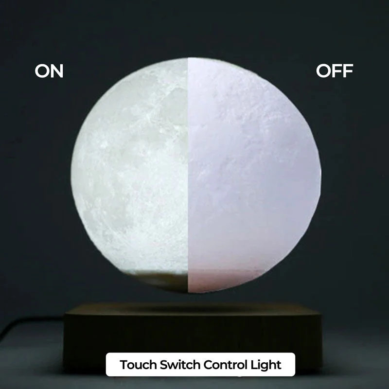 Levitating Moon Lamp Floating Night Light Cozy Home - Image 7