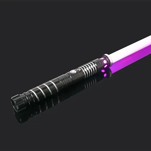 Lightsaber RGB Metal Hilt Sword Toy Cosplay 2025 Collectible Prop Rechargeable Flashing LED Gift - Image 12