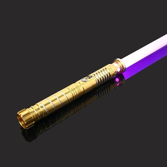 Lightsaber RGB Metal Hilt Sword Toy Cosplay 2025 Collectible Prop Rechargeable Flashing LED Gift - Image 13