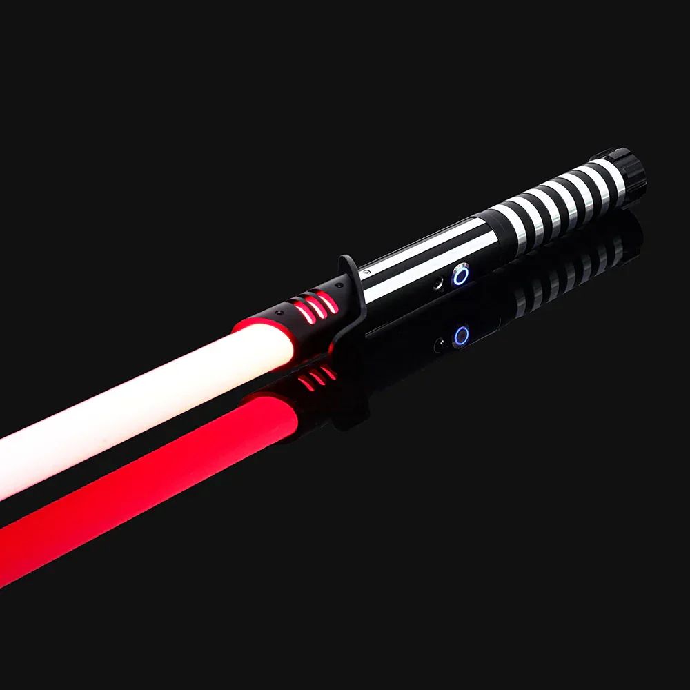Lightsaber RGB Metal Hilt Sword Toy Cosplay 2025 Collectible Prop Rechargeable Flashing LED Gift - Image 3