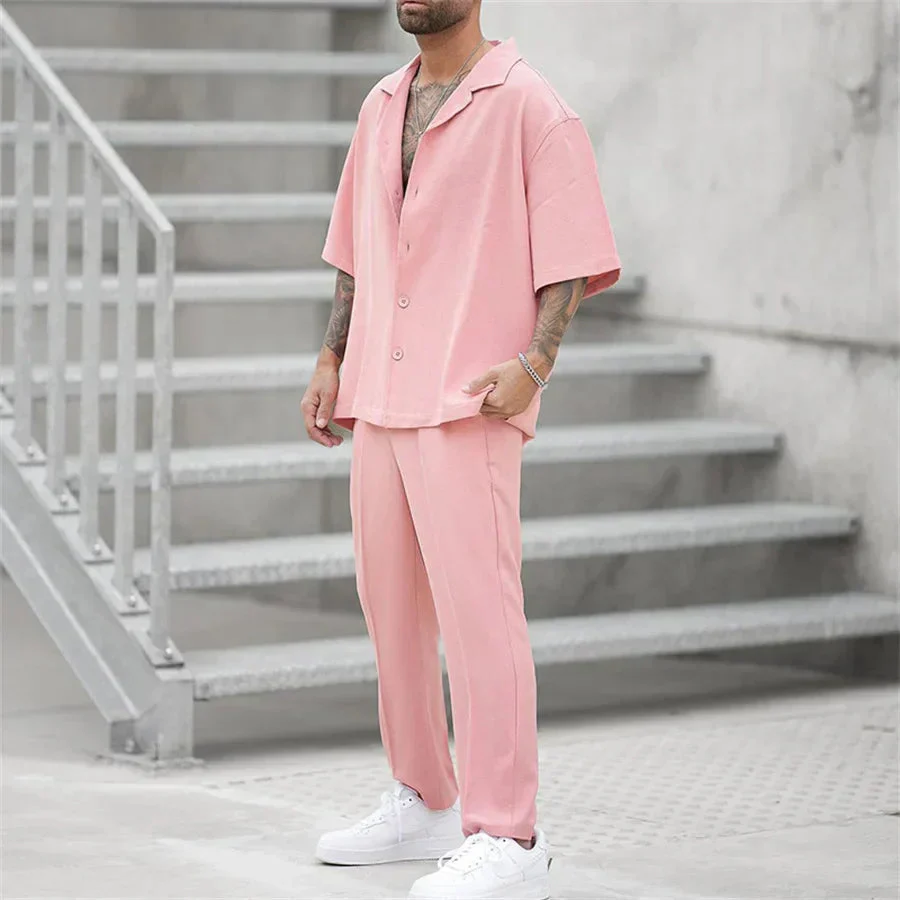 Lightweight & Breathable men’s summer set – modern cut, cotton, for warm days - Image 6
