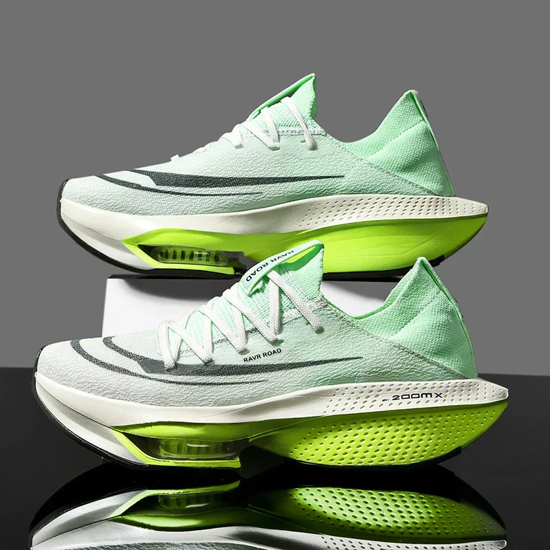 Lightweight Breathable Racing Shoes with Airflow Technology for Marathon Running and Speed Agility - Image 6