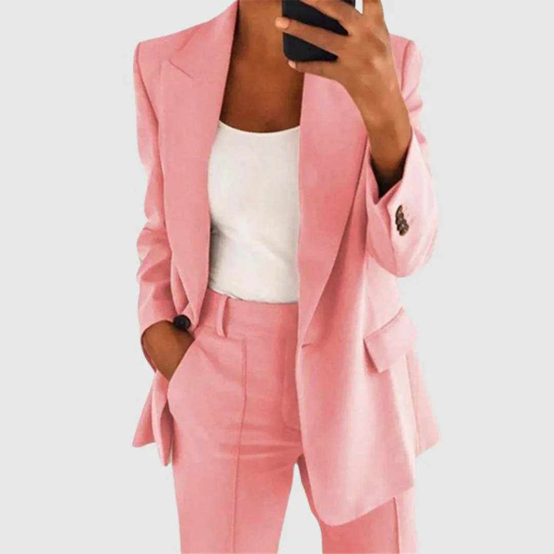 Lightweight & breathable women’s blazer – tailored fit, durable fabric, for office or casual wear - Image 3
