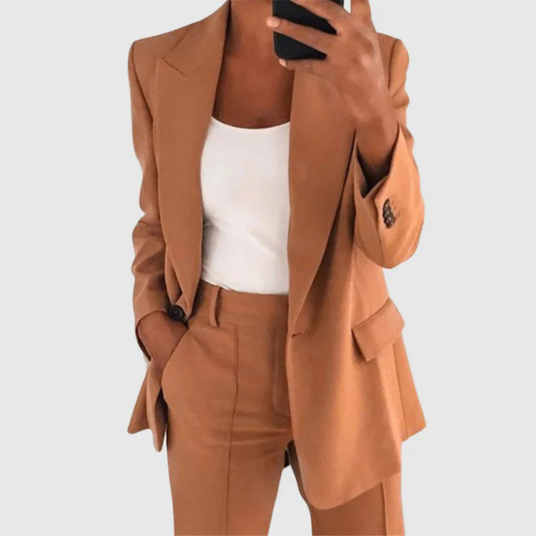 Lightweight & breathable women’s blazer – tailored fit, durable fabric, for office or casual wear - Image 4