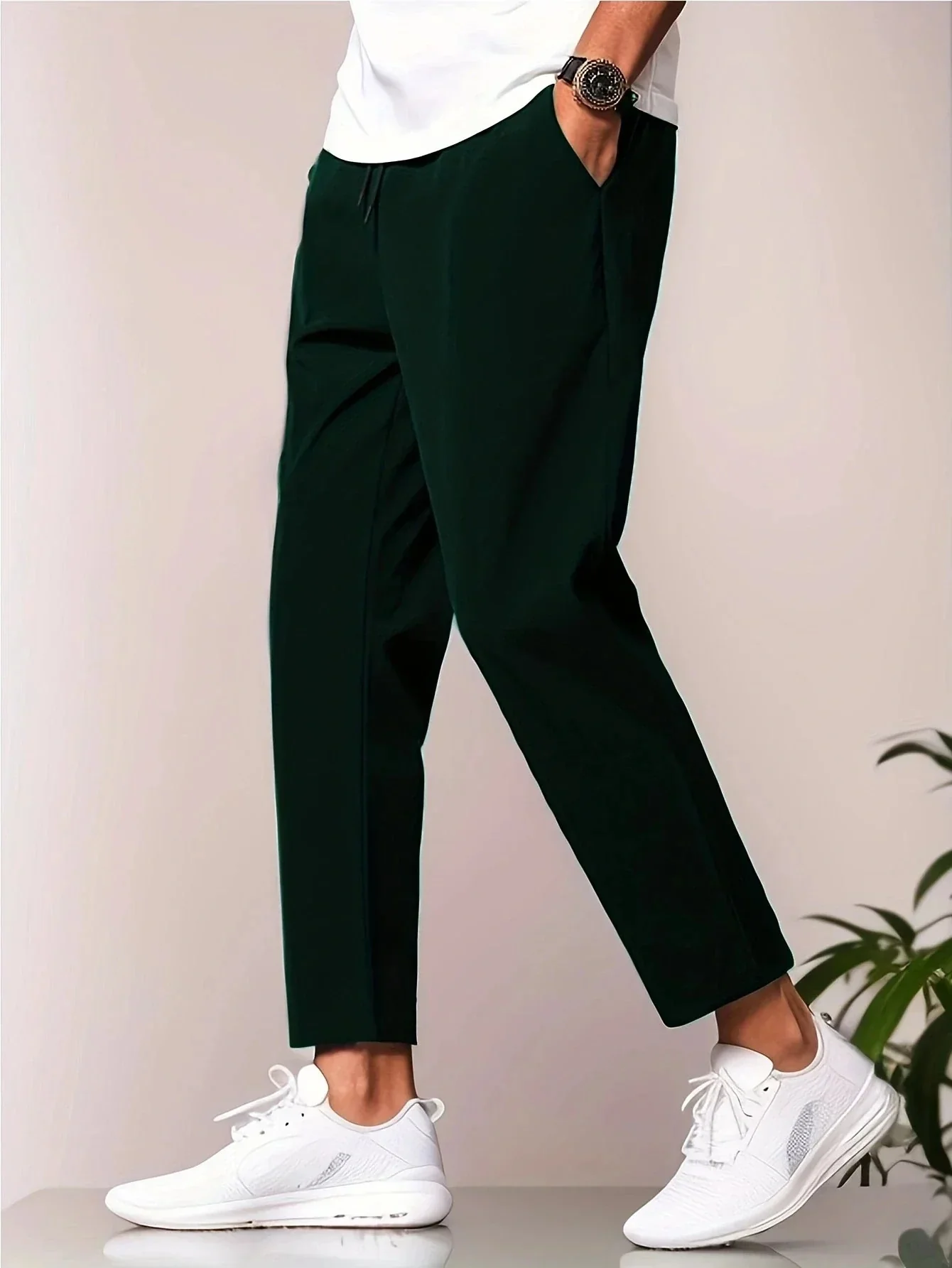 Lightweight & casual men’s trousers – comfortable fit, breathable fabric, for everyday wear - Image 8