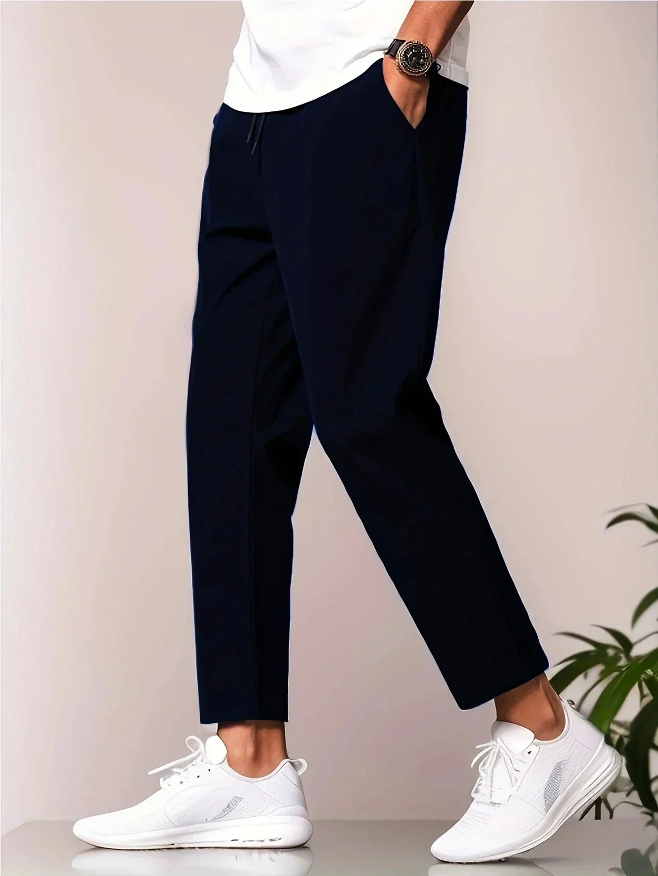 Lightweight & casual men’s trousers – comfortable fit, breathable fabric, for everyday wear - Image 9
