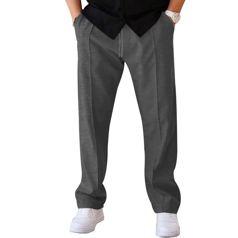 Lightweight & comfortable men’s wide-leg pants – breathable fabric, casual style, perfect for summer - Image 13