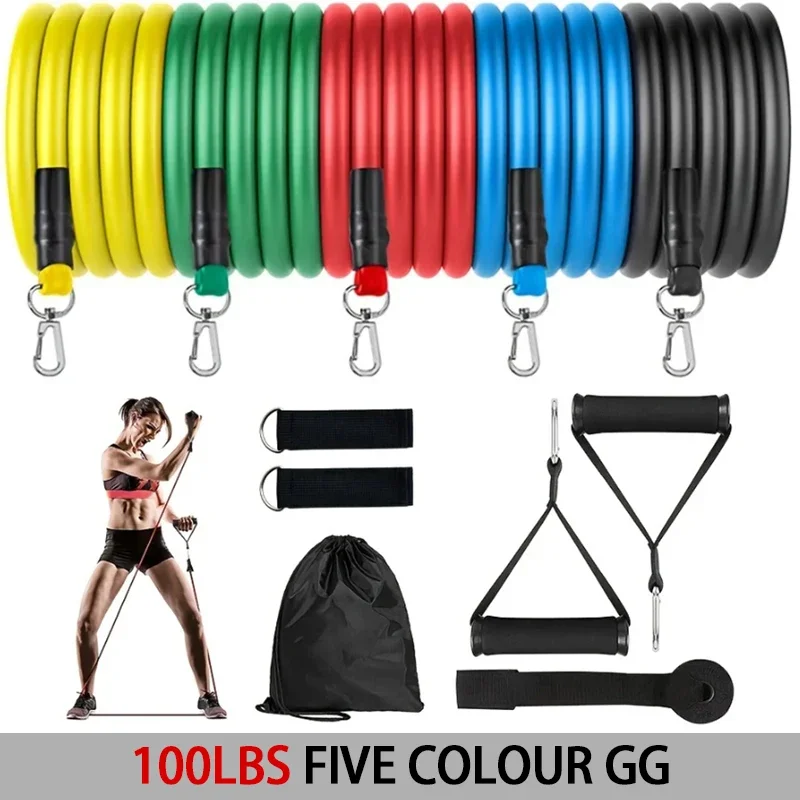 Lightweight Fitness Equipment - Portable Resistance Bands for Exercise, Bodybuilding & Weight Loss - Image 7