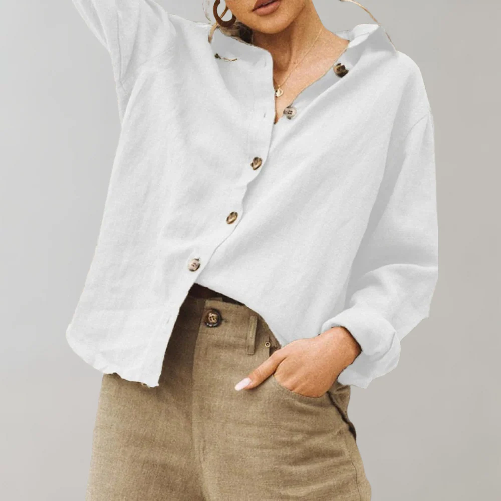 Lightweight & Flattering women’s blouse – breathable cotton, for summer outings - Image 5