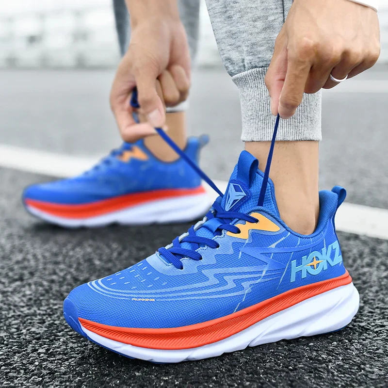Lightweight Marathon Running Shoes with Advanced Cushioning for Enhanced Comfort and Performance, Ideal for Racing - Image 2