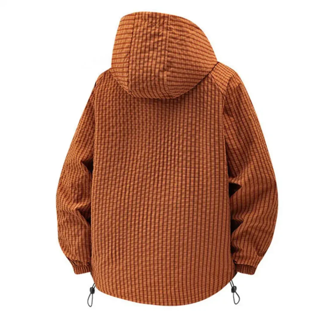 Lightweight Men's Hooded Padded Jacket - Relaxed, Warm - Image 2