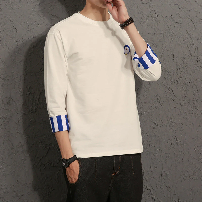 Lightweight Men’s T Shirt - Relaxed Boxy Cut, Cotton Autumn - Image 3