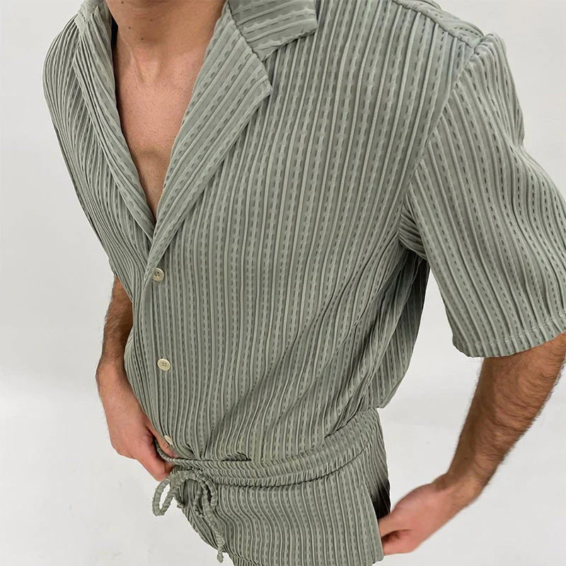 Lightweight men's casual set – modern design, premium cotton, for everyday wear - Image 2