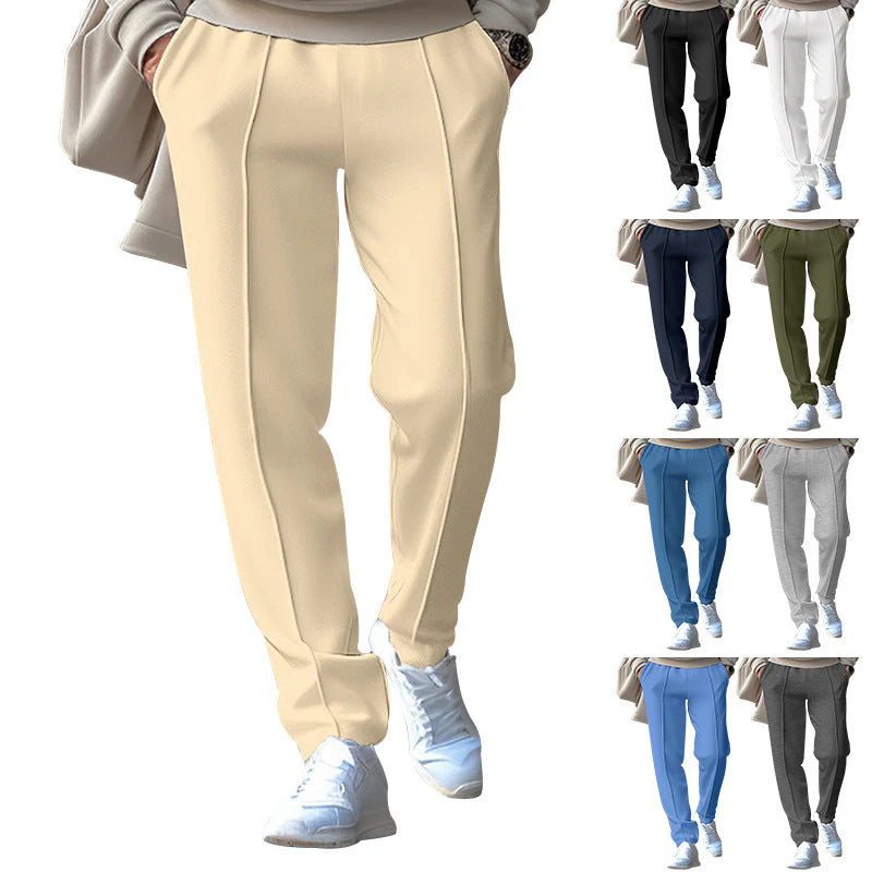 Lightweight men's chinos – tailored fit, breathable fabric, for everyday wear - Image 2