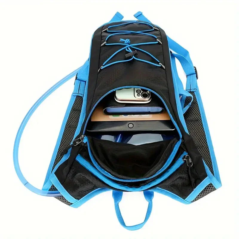 Lightweight men's hydration backpack – ergonomic design, water-resistant nylon, for cycling adventures - Image 3