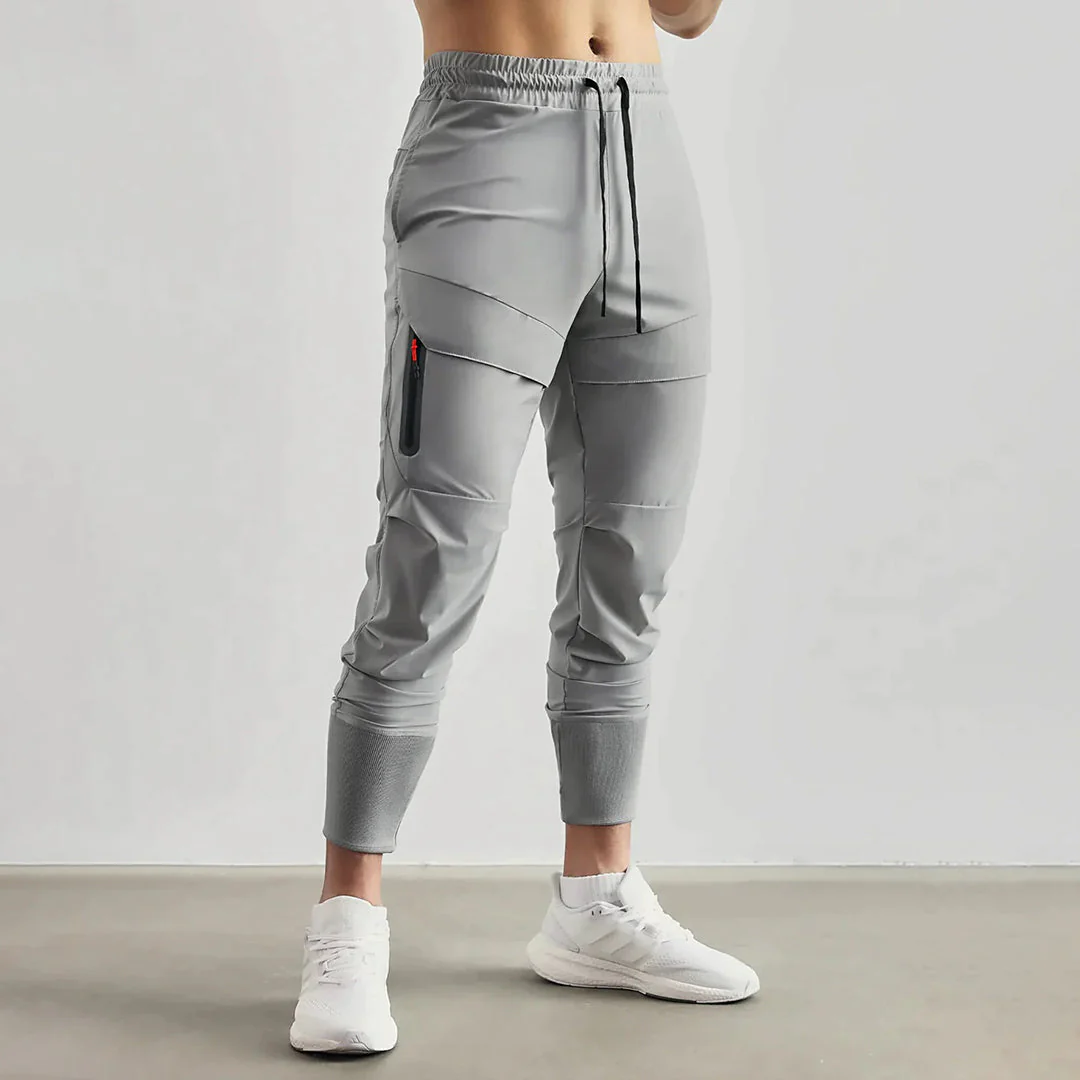 Lightweight men's jogger pants – sleek fit, breathable fabric, for casual outings