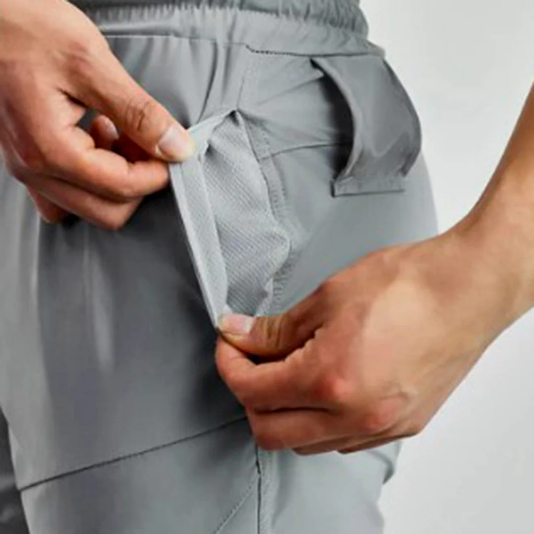 Lightweight men's jogger pants – sleek fit, breathable fabric, for casual outings - Image 6