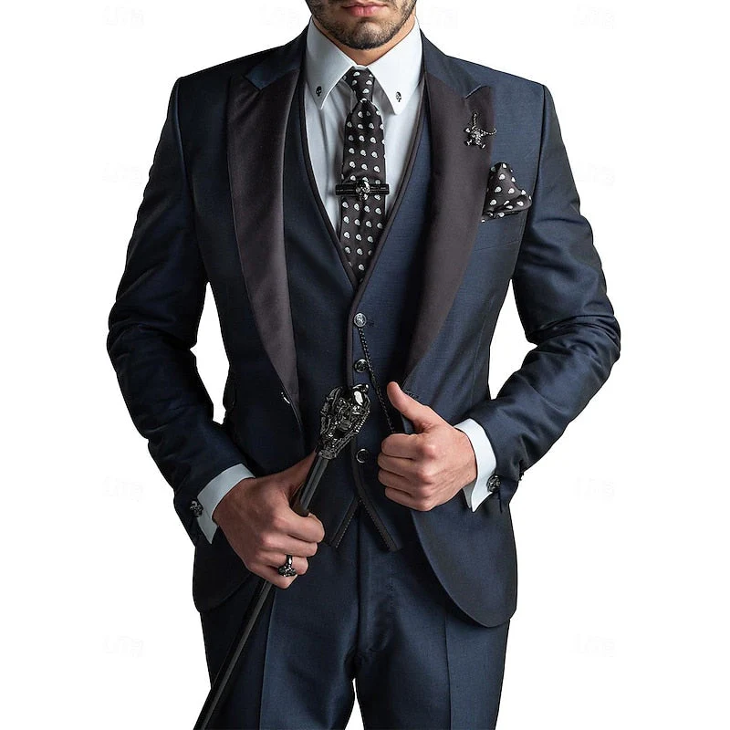 Lightweight men's linen suit set – tailored blazer, vest, trousers, for business and wedding events - Image 5
