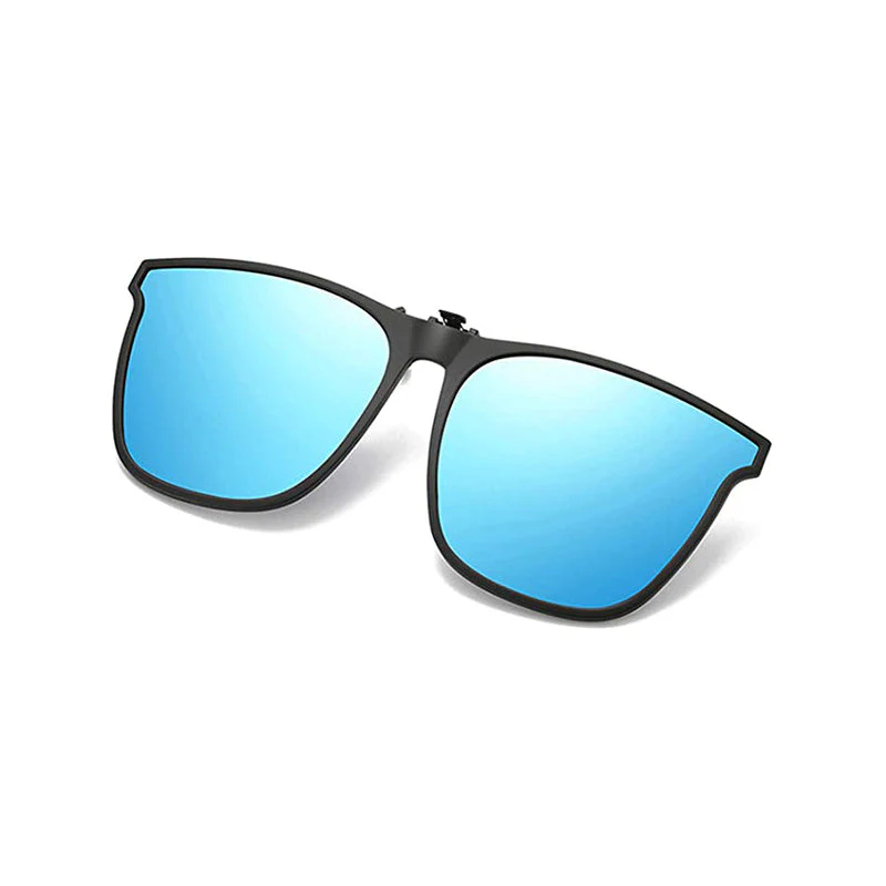 Lightweight men's polarized sunglasses clip – flexible design, magnesium alloy, ideal for outdoor activities