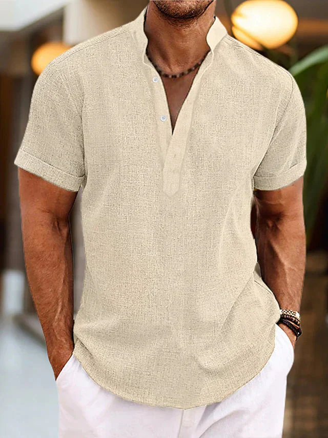 Lightweight men’s polo shirt – modern V-neck, durable cotton, for office and casual wear - Image 6