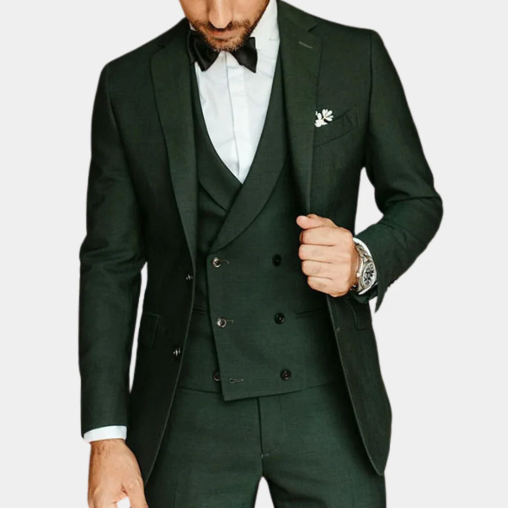Lightweight men's suit – tailored fit, high-quality fabric, for summer weddings - Image 4