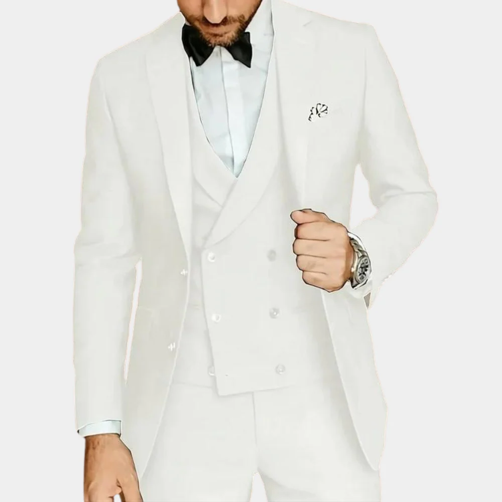Lightweight men's suit – tailored fit, high-quality fabric, for summer weddings - Image 5