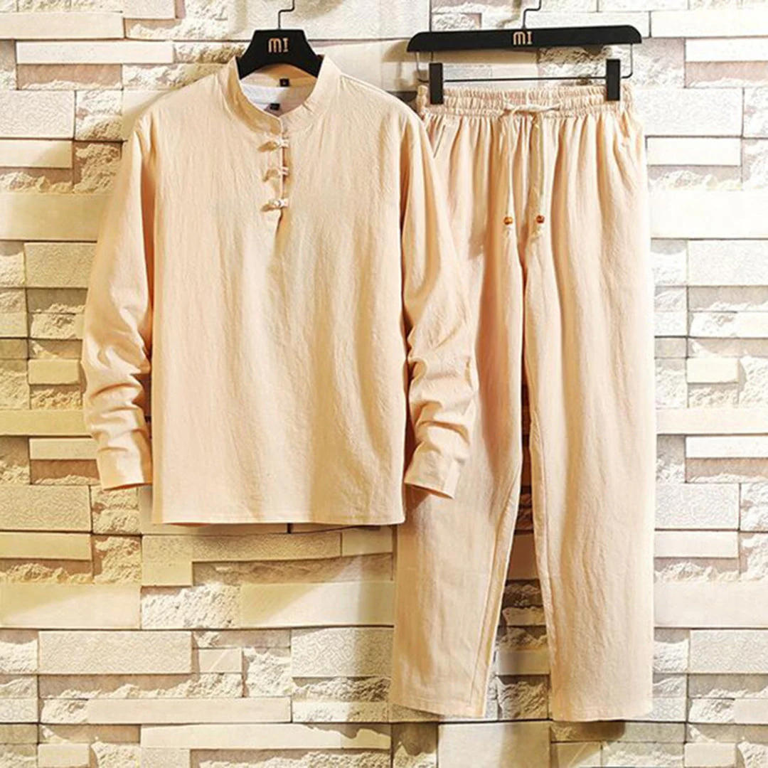 Lightweight men's summer outfit – casual fit, polyester, for leisure and travel - Image 3