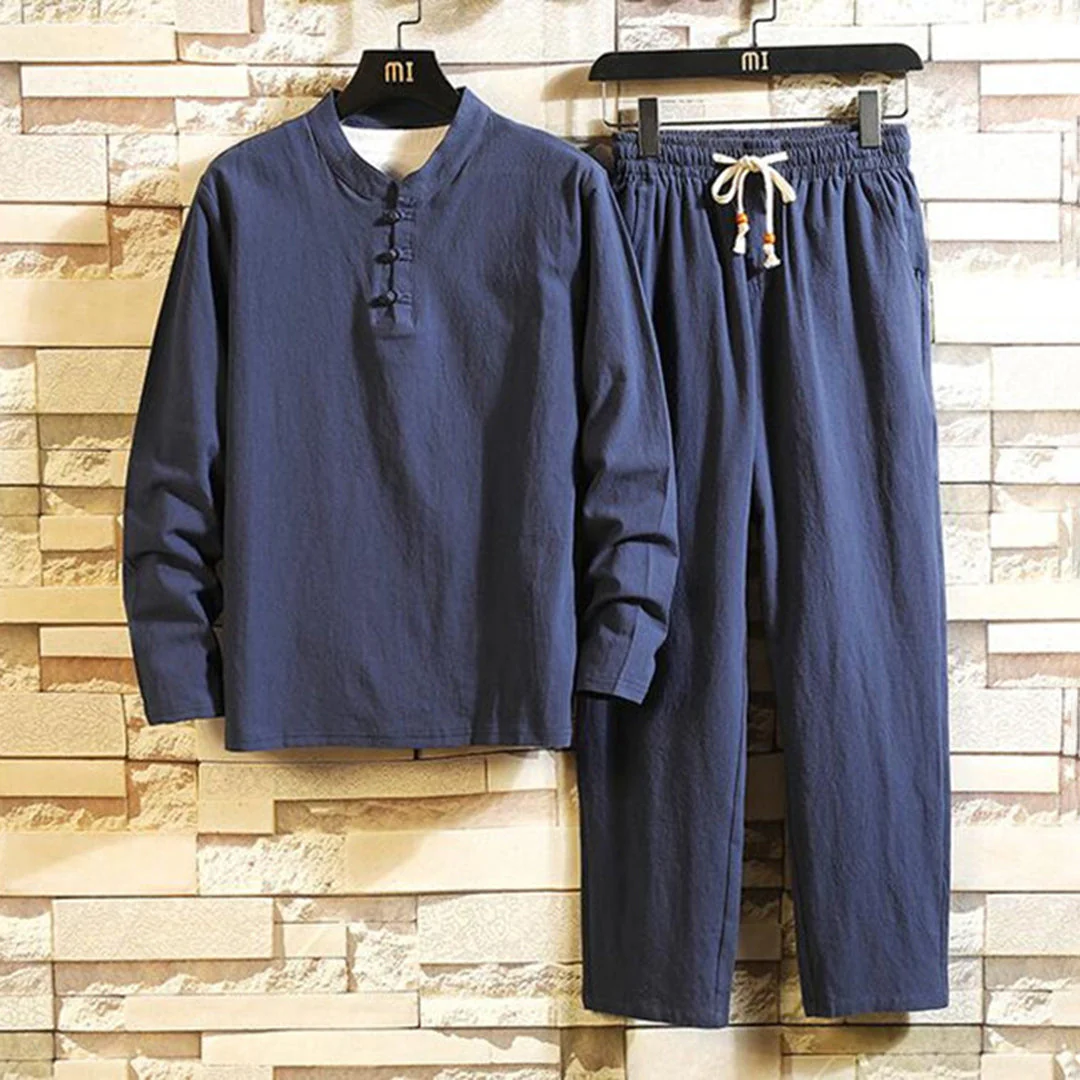 Lightweight men's summer outfit – casual fit, polyester, for leisure and travel - Image 4