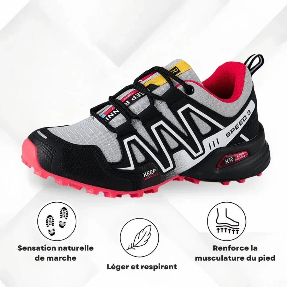 Lightweight Orthopedic Hiking Shoes for Women with Non-Slip Sole, Ergonomic Design, and Shock Absorption for Comfort and Stability - Image 14